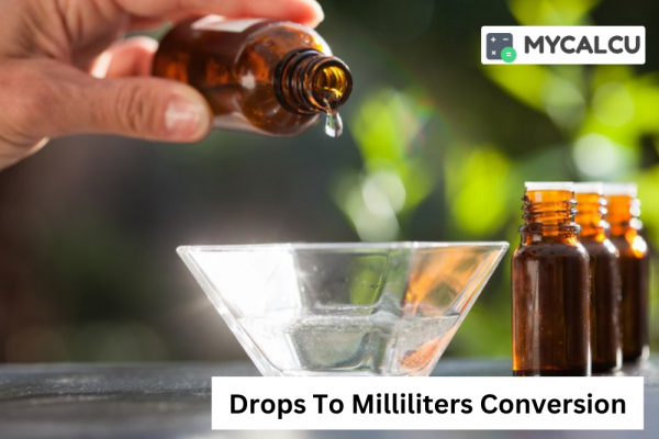 Converting Recipes From Drops To Milliliters In The Kitchen