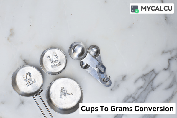 Cups To Grams Conversion: Baking Like A Pro