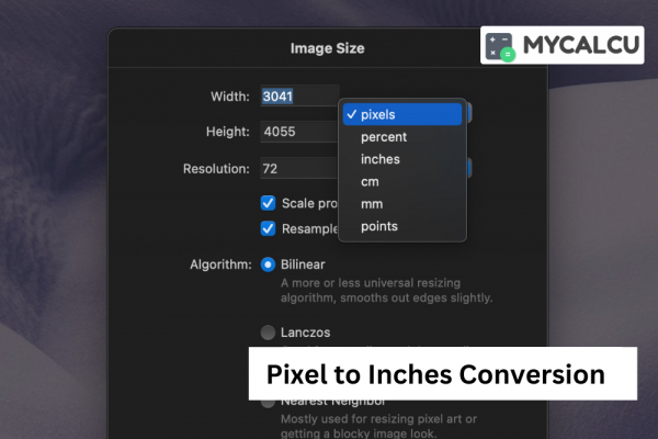 Is It Possible To Convert Pixels Into Inches?