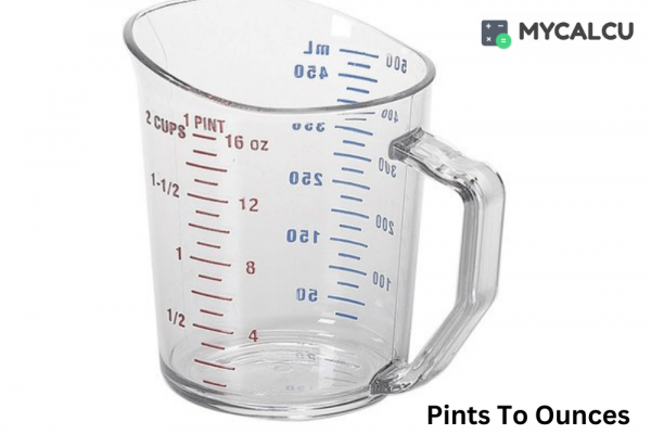 Pints to Ounces Conversion: Measuring Liquid Ingredients 