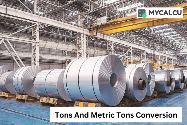 Tons And Metric Tons Conversion In Transportation