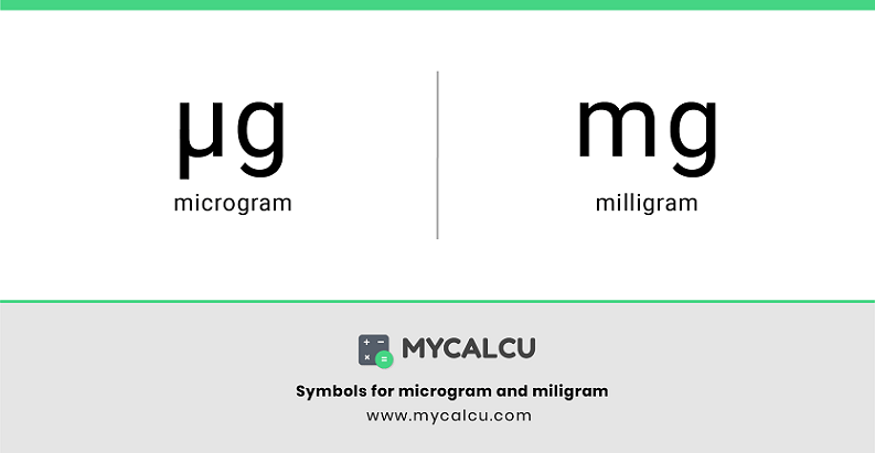 MCG to MG – Conversions Making Life Easier - Conversion Calculator